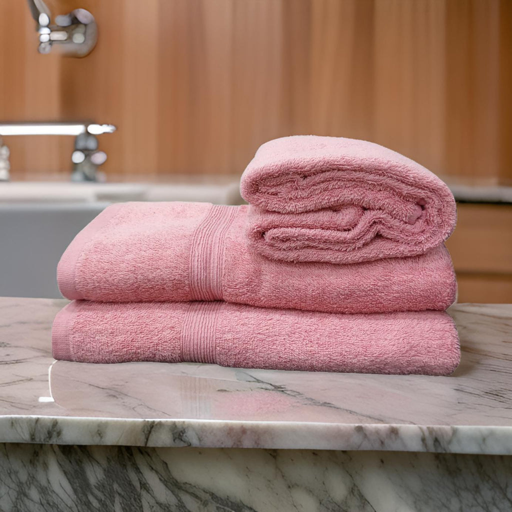 Baby fashion pink bath towels